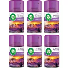 6 __ Refil Bom Ar Air Wick Freshmatic 250ml Lavanda