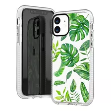 Funda Para iPhone 11 - Transparente Con Plantas