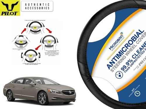 Funda Cubrevolante Negro Antimicrobial Buick Lacrosse 2021 Foto 2