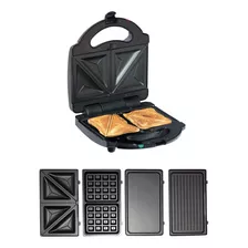 Total Chef 4-in-1 Waffle Maker, Indoor Grill, Sandwich Maker