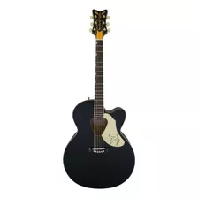 Guitarra Acústica Gretsch Acoustic Collection G5022c Rancher Para Diestros Negra Brillante