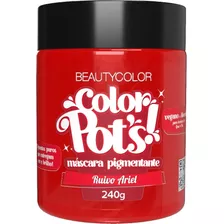  Color Pots Beautycolor Ruivo Ariel Máscara Pigmentante 240g