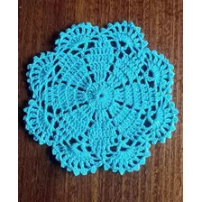 Paño / Centro De Mesa Calipso 20 Cm De Hilo Tejido A Crochet