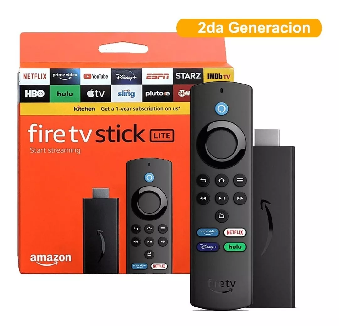 Amazon Fire Tv Stick Lite Con Mando Por Voz Alexa 