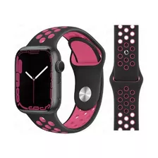 Pulseira Para Smartwatch Silicone Nike 42mm 44mm