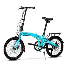 Bicicleta Dobrável Em Aço Carbono Pliague Plus Royal