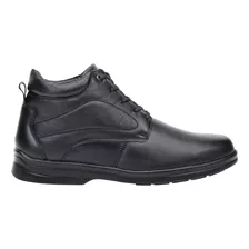 Botin Confort Agujeta Nebel Walk 920 Negro Para Hombre