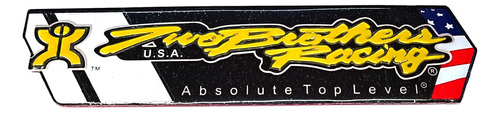 Sticker Emblema Adhesivo Para Escape De Moto Two Brothers Foto 5
