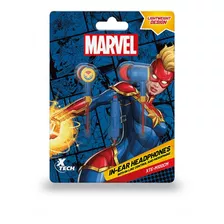 Auriculares Con Microfono Edición Capitana Marvel