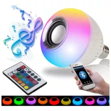 Music Bulb Lâmpada Bluetooth Caixa De Som Led Rgb 12w