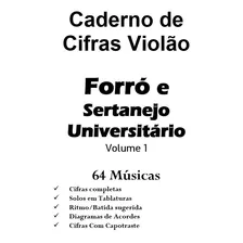 Caderno De Cifras Violão Diversos - 64 Músicas