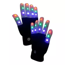 Guantes Tik Tok Con Luces Led 6 Tonalidades