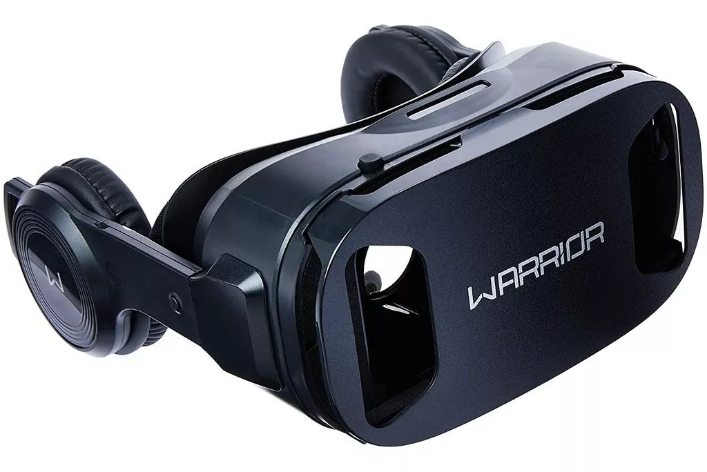 Óculos Gamer Realidade Virtual 3d Warrior Com Headphone