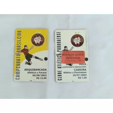 Ingressos Campeonato Brasileiro 2003/04 Atlético Paranaense