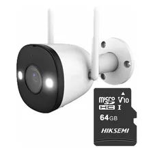 Imou Bullet F22fen-plus-64 Cámara Bala Ip De 2 Mp Wifi Con Microsd 64gb Y Letrero Disuasivo Full Color Audio Dos Vías Disuasión Activa 108 Grados 30m Ir H.265 F22fen Ip67