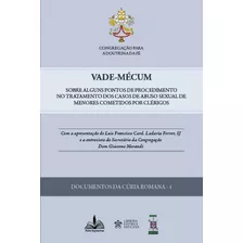 Vade-mécum, De Congregação Para A Doutrina E Fé. Editora Fons Sapientiae, Capa Mole Em Português, 2020