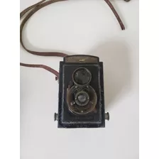 Câmera Vintage Voigtlander Brilhante Twin Lens Reflex 