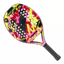 Raquete De Beach Tennis Vammo Next Gen Cor Pink E Preta