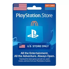 Tarjeta Playstation Store Gift Card Sony Psn Codigo Digital