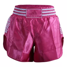 Shorts adidas Muay Thai Feminino Rosa Dom
