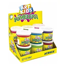 Kimeleka Slime 180g Art Kids Acrilex 12 Unidades