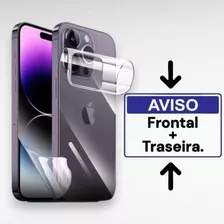 Película Nano Gel Para iPhone Frontal Traseira Todos Modelos