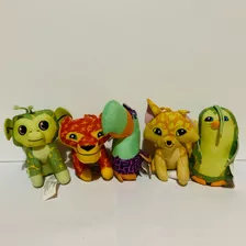  Lote 5 Peluches Animal Jam Colección Mcdonalds 2018