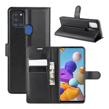 Capa Carteira De Couro Para Galaxy A71 5g