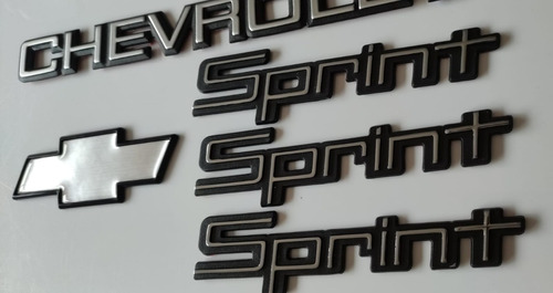 Chevrolet Sprint Emblemas X 5 Cinta 3m Foto 5