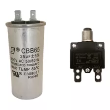 Botón Térmico / Capacitor Tablero Motor Rotorpump 1 H.p-mono