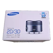 Lente Samsung Para Camara 45mm F1.8 2d/3d