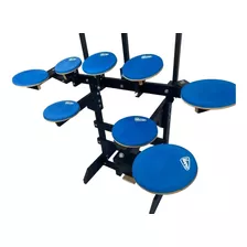 Bateria Praticável Vamper Fênix Pro Azul