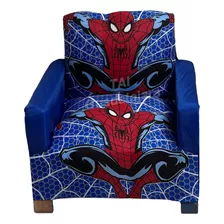 Sillón Infantil Para Niños Caricatura Araña Spiderman