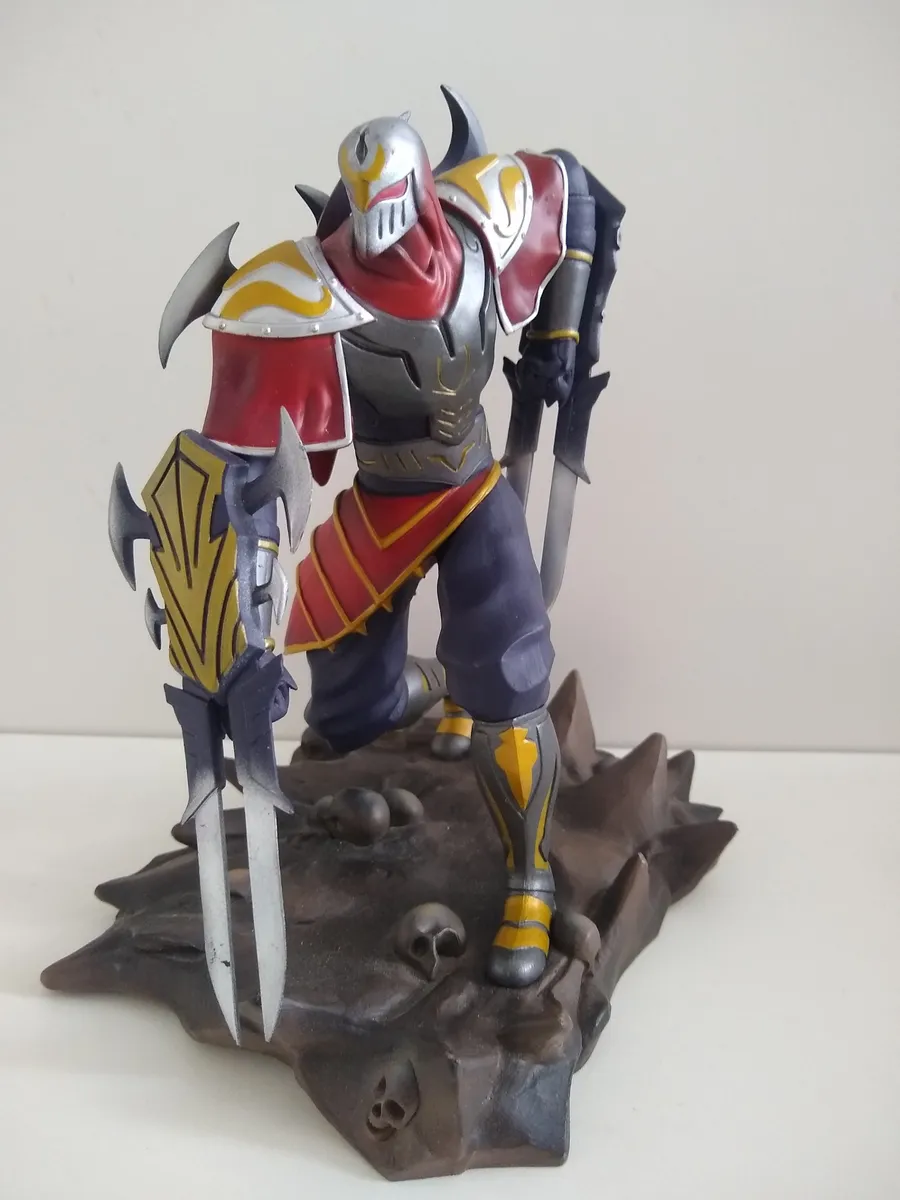 Lol Boneco Action Figure Zed League Of Legends Ccaixa - D 716434 MLB49677562066 042022 F