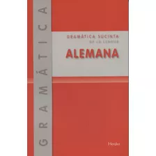 Libro Gramatica Sucinta De La Lengua Alemana