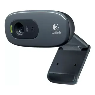 Webcam Logitech C270 Hd 720p Com Microfone Camera Vídeo Web