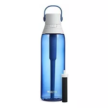 Botella De Filtro De Agua De Plástico Brita, 26 Oz, Zafiro