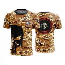 Camiseta Camisa Masculina Dry-fit Justiceiro Caveira 