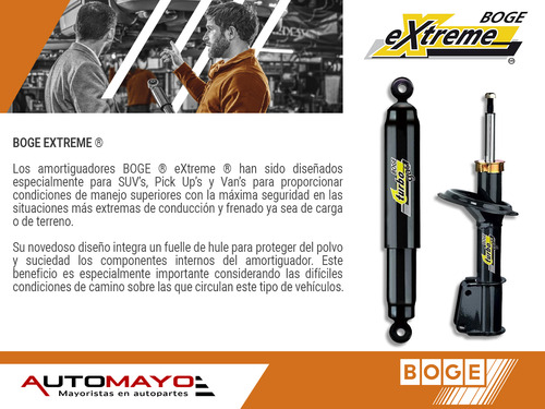 1 - Amortiguador Gas Der Del Boge Extreme Edge V6 3.5l 07-10 Foto 4