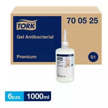 Tork Gel Antibacterial Premium 6 Envases / 1000 Ml