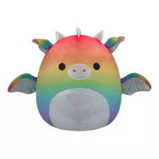 Peluche Squishmallows Calypsa Dragon Arcoiris 30cm Original