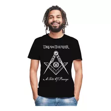 Camiseta Dream Theater Rite Of Passage Maçonaria Metal 1151