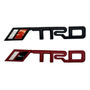 Emblema Toyota Trd Pro  Letra Suelta  Negro Toyota Tundra TRD
