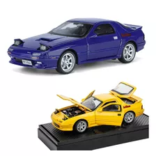 New Initial D Mazda Savanna Rx-7 Fc Miniatura Metal Carro