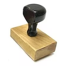 Sellos Sello De Madera Grandes (personalizado)(60mm X 40mm)