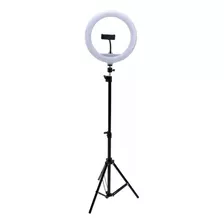 Ringlight 10 Polegadas Led 3 Cores Com Tripe 2,10m