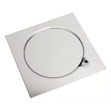 Rejilla Piso Tapa Ciega Acero Inox Desague Gloa Rtd-15x15