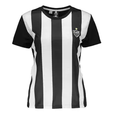 Camisa Atletico Mineiro Feminina Wag Oficial Babylook 