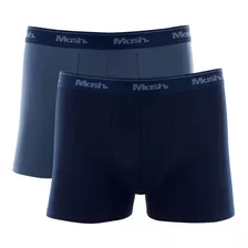 Kit 2 Cuecas Mash Box Boxer Masculina Adulto Algodão Cotton