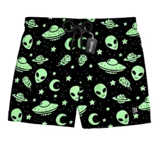 Short Praia Masculino Et Alien Espaço Estilo Mauricinho 0029